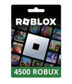 ROBLOX 4500 ROBUX RS | KLUCZ AKTYWACYJNY | KARTA PODARUNKOWA | AUTOMAT