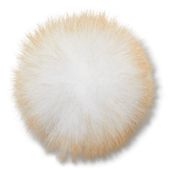 Crocs Przypinka Ozdoba Pin Charms Jibbitz Do Butów Tan Long Hair Puff