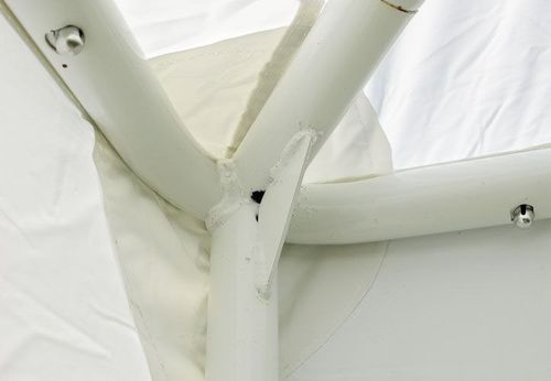 Pawilon ogrodowy biały 4 x 4m na Arena.pl