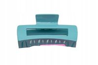 Spinka klamra plastikowa prostokątna zielony 11cm