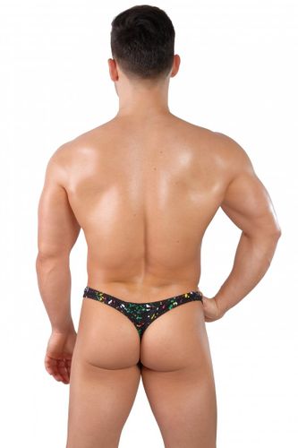 Stringi męskie GMW LITE Splash! Black M na Arena.pl