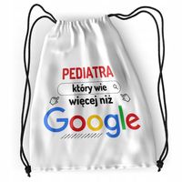 Plecak Dla Pediatry Sportowy Szkolny Worek Torba Z Nadrukiem Ze Zdjęciem