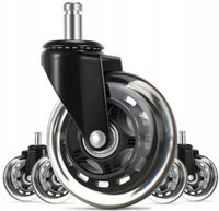 KÓŁKA DO FOTELA KAUCZUKOWE GUMOWE KRZESŁA 11mm X 5