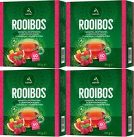 Herbata ziołowa w torebkach Astra Rooibos malina i grapefruit 60szt x4