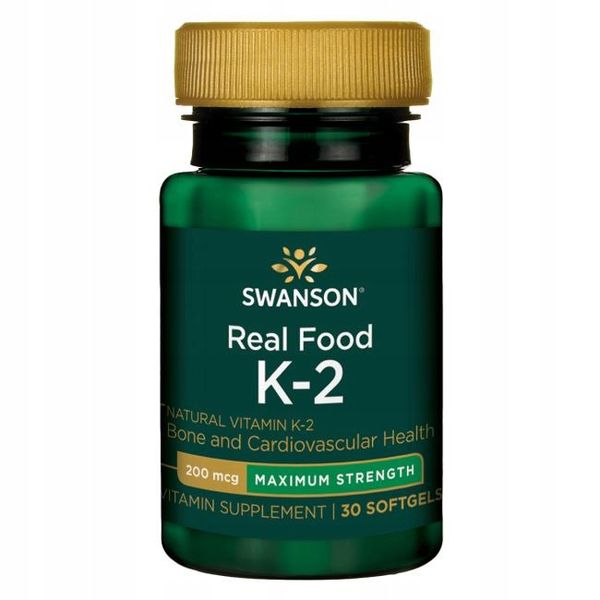 NATURALNA WITAMINA K2 MK-7 200mcg KOŚCI SWANSON zdjęcie 5