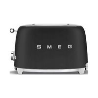 Toster SMEG TSF01BLMEU czarny mat matowy