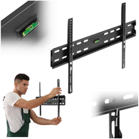 hak wieszak na telewizor uchwyt telewizor poziomica stelaż uniwersalny tv