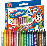 KREDKI ŚWIECOWE BAMBINO 18 KOL.  0201 A'8 0201