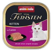 Animonda Vom Feinsten Cat Kitten Z Jagnięciną Tacka 100G