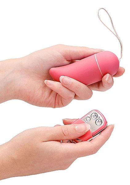Wireless Vibrating G-Spot Egg - Big - Pink zdjęcie 8