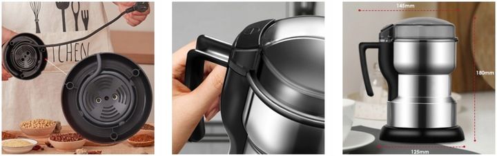 ELEKTRYCZNY MŁYNEK DO MIELENIA 400W 35000 obr/min zdjęcie 3