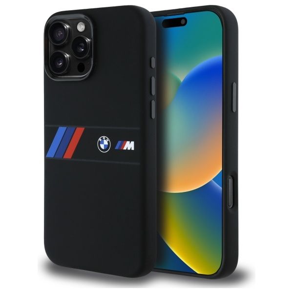 Etui BMW do iPhone 16 Pro Max 6.9"", Czarny MagSafe zdjęcie 1