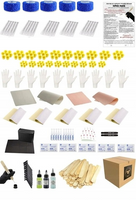 HAND POKE komplet Zestaw do tatuażu tusz igły XXXL