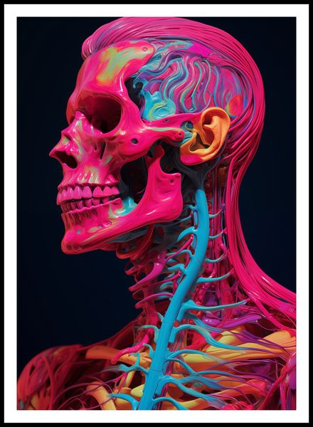 Plakat 67,5x95cm Anatomia Koloru zdjęcie 3