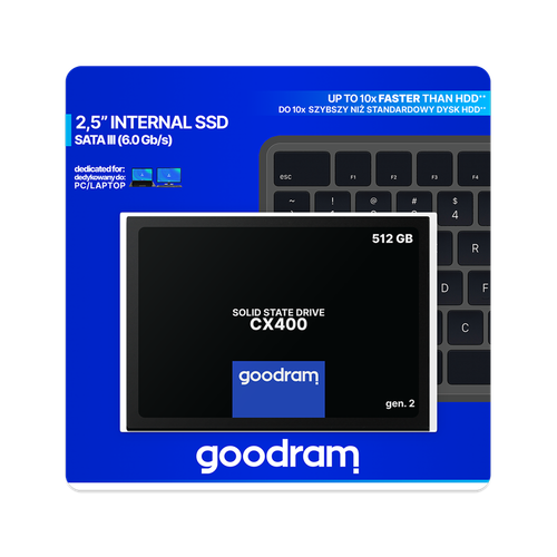 Dysk SSD Goodram CX400 512 GB na Arena.pl