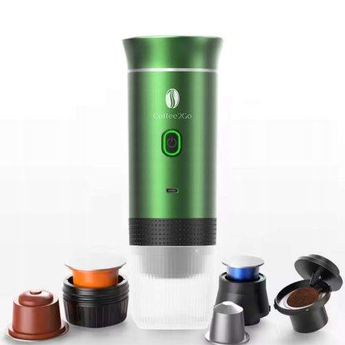 Przenośny Ekspres do Kawy Mielonej Kapsułek New Line Edition 2025 Zielony na Arena.pl