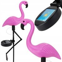 OGRODOWA LAMPA SOLARNA LED WBIJANA FLAMING