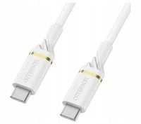 Kabel Przewód OtterBox Premium USB-C do USB-C 3 metry Biały