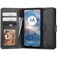 2 x Etui Tech-Protect Wallet na Motorola Moto G24 / G24 Power / G04 - czarn