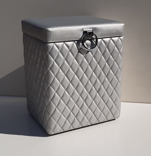 Kufer Kosz na pranie Bieliźniak Pikowany Glamour na Arena.pl