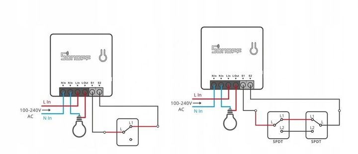 SONOFF MINI R2 Przełącznik WIFI Dopuszkowy SUPLA zdjęcie 11