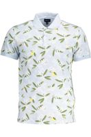 NIEBIESKA KOSZULKA POLO GANT Z KRÓTKIM RĘKAWEM S