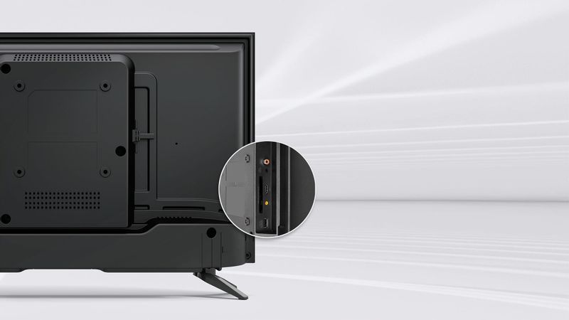 Telewizor LED HD 32'' USB HDMI DVB-T2 HEVC 12V zdjęcie 15