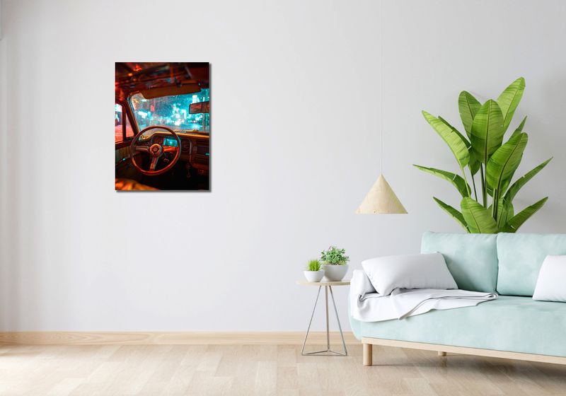 Obraz 50x70cm Nocny Kierowca zdjęcie 2