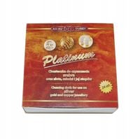 Chusteczki do czyszczenia srebra, złota, biżuterii PLATINUM 9x9 cm -24