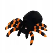 Keeleco Spiders Pająk czarny, Halloween 15 cm