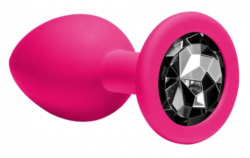 plug-anal plug emotions cutie medium pink dark black crystal na Arena.pl