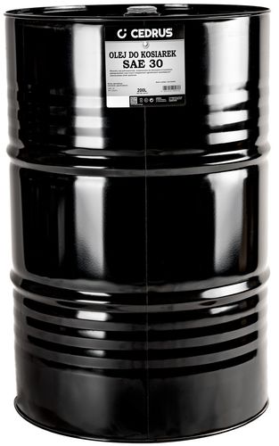 OLEJ DO KOSIAREK SILNIKOWY CEDRUS SAE30 BECZKA 200L DO SILNIKA KOSIAREK TRAKTORKÓW AGREGATÓW GLEBOGRYZAREK ZAMIATAREK NAC,OLEO-MAC,STIHL,B&S Briggs & Stratton,HONDA,SUBARU itp. do silników czterosuwowych 050003 na Arena.pl
