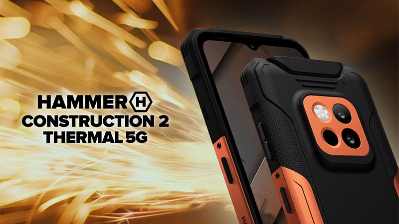 Smartfon Hammer Construction 2 Thermal 5G zdjęcie 6