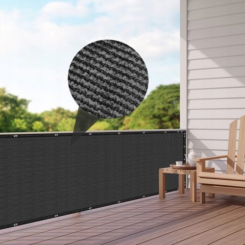 SIATKA CIENIUJĄCA 90% MASKUJĄCA MATA OSŁONOWA NA OGRODZENIE PŁOT 1,2x7,6m na Arena.pl