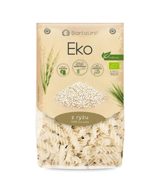 Makaron (ryŻowy) Świderki BIO 250 g - Bartolini zdjęcie 1