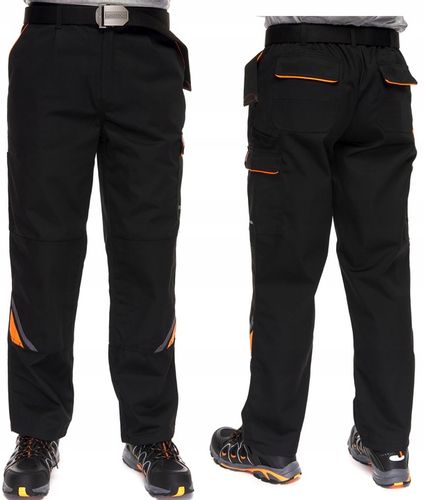 Spodnie robocze do PASA WYTRZYMAŁE i KOMFORTOWE MECHANIK do pracy r.52 na Arena.pl