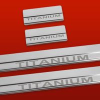 Listwa progowa FORD FIESTA MK7 TITANIUM Stal nierdzewna 304 połysk 4szt