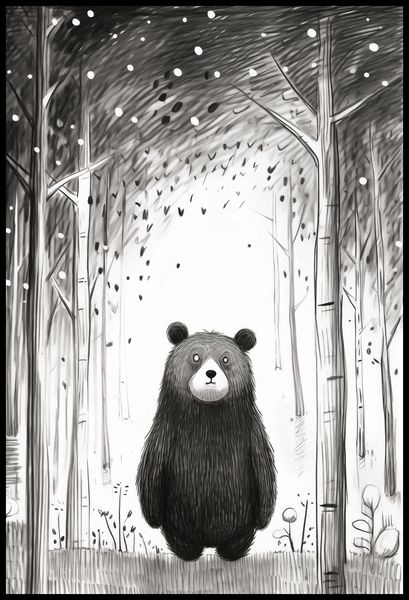 Plakat 67,5x100cm Ciekawski Miś zdjęcie 2