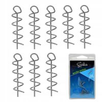 MICRO Wkrętka Wkręt do przynęt miękkich MICRO Spiral S (15 mm) 8 szt