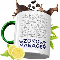 Kubek Zielony Dla Managera Na Urodziny Prezent Z Nadrukiem Ze Zdjęciem