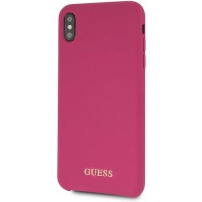 Guess Silicone - Etui iPhone Xs Max (Pink) na Arena.pl