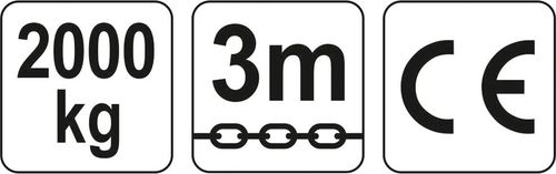 wciągnik łańcuchowy 2.0t - yt-58953 na Arena.pl