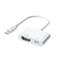 adapter przejściówka z iphone lightning na hdmi fullhd + lightning