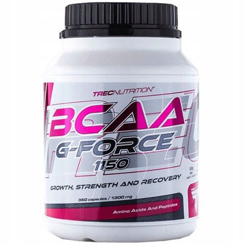 SILNE AMINOKWASY!! BCAA G-FORCE 360 kaps. Trec!! na Arena.pl