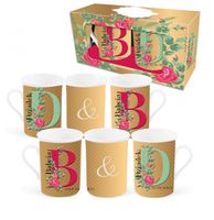 zestaw 2 kubków nbc wysokich 290ml - babcia, dziadek