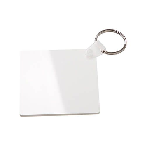 Brelok plastikowy do sublimacji - kwadrat na Arena.pl