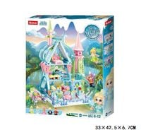 KLOCKI SLUBAN GD Zamek Elzy Kraina Lodu 447 el. kompatybilne z LEG COB