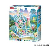 KLOCKI SLUBAN GD Zamek Elzy Kraina Lodu 447 el. kompatybilne z LEG COB