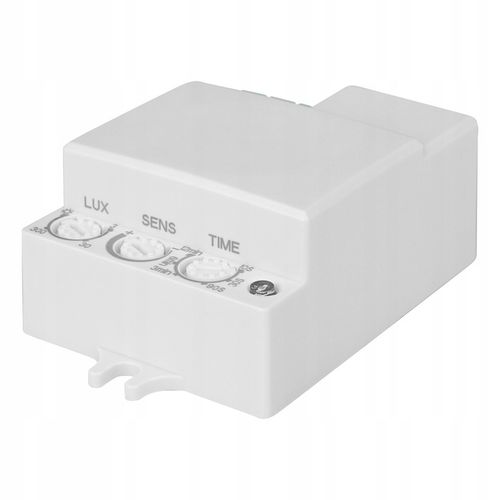 Czujnik RUCHU zmierzchu LED sensor MIKROFALOWY flat na Arena.pl