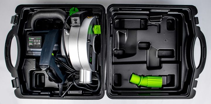 BRUZDOWNICA DO BETONU LASER 2 TARCZE WALIZKA 3100W WUBER zdjęcie 4